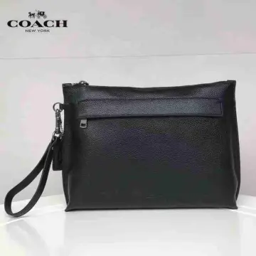 Coach man hot sale clutch bag