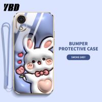 YBD ใหม่เคส3D การมองเห็นสำหรับ Samsung A03 Core ปลอกแกนเคสคู่รักการ์ตูนน่ารักเคสนิ่มกรณีโทรศัพท์รูปแบบเคลื่อนไหว