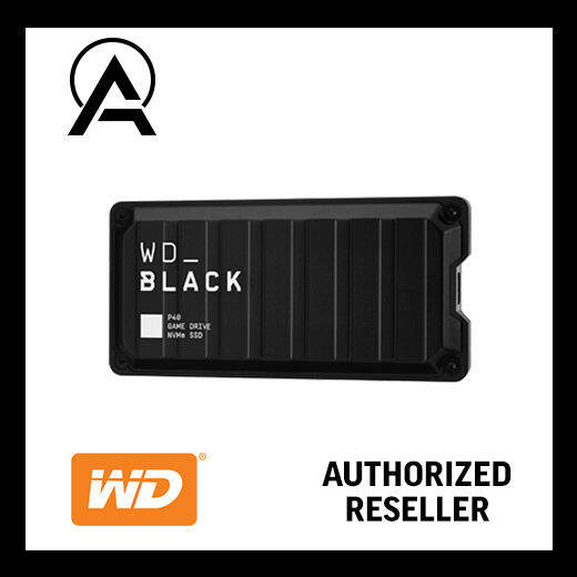 WD BLACK 500GB 1TB 2TB P40 Game Drive SSD Up to 2000 MB RGB Lighting