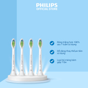 Đầu bàn chải điện Philips sonicare W2 HX6064_trắng răng tự nhiên