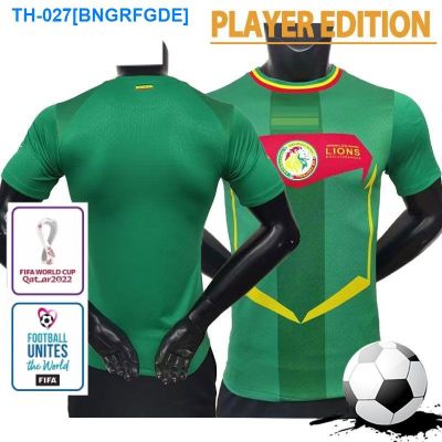 ✟✚▩ 2022 2023 Senegalese Mens Football shirt Player Version national team Top quality jersey with World Cup patch KOULIBAL KOUYATE