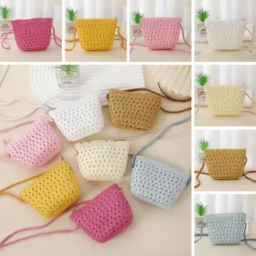 Cheap hot sale straw handbags