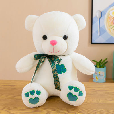 Boneka Mainan จำลองน่ารักสร้างสรรค์ของเล่นตุ๊กตายัดไส้หมีสำหรับเด็กผู้หญิงของสะสมตกแต่งของขวัญ