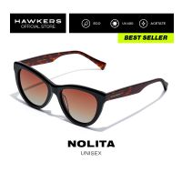 HAWKERS Black Carey Terracota NOLITA Sunglasses for Women, femenine. UV400 Protection. Official product designed in Spain HNOL21BWX0