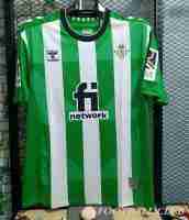 22-23 Real Betis Home Shirt เสื้อฟุตบอลคุณภาพไทยสำหรับผู้ชาย