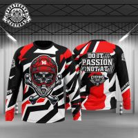 [In stock] 2023 design shirt 14th customs skull - rider long sleeve jersey，Contact the seller for personalized customization of the name