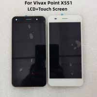 Vivax Point X551 LCD &amp; หน้าจอสัมผัส X551จุด Vivax อุปกรณ์เสริมการแสดงหน้าจอภาพเปลี่ยน