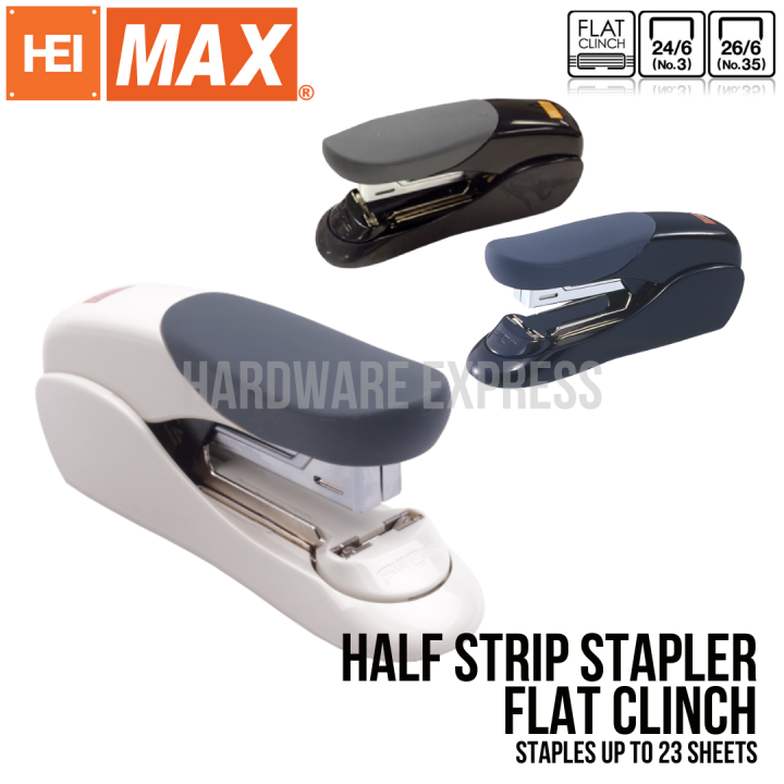 Max Stapler Half Strip Stapler Flat Clinch HD50F Lazada PH
