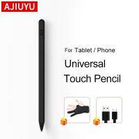 ปากกา Stylus สากล AJIUYU สำหรับ Xiaomi,Samsung Lenovo หัวเว่ย OPPO Vivo TECLAST Pencil ปากการะบายสีแท็บเล็ตโทรได้ Blackview