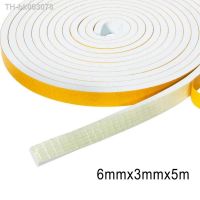 ☈๑ 2/4/5M Rubber Seal Strip Self-Adhesive Door Window Sealing Strip Glass Window Anti-Collision Weather Foam Sound Insulation Strip