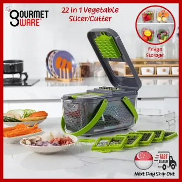 22 in 1 Vegetable Slicer Dicer Chopper Mandolin 