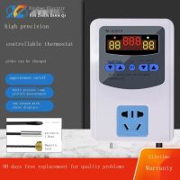 Support wholesale Thermostat digital display intelligent fully automatic with probe electronic electric floor heating boiler temperature controller temperature controller switch