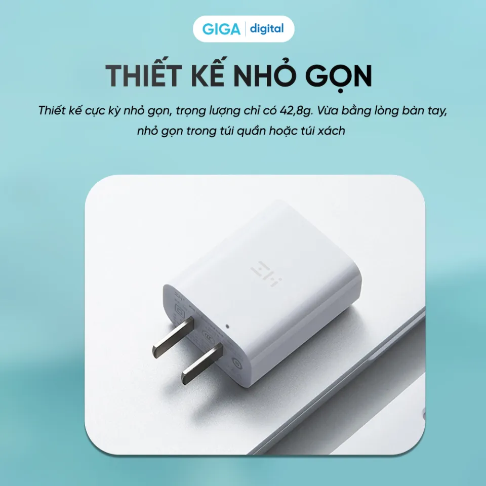 Củ sạc nhanh Xiaomi Zmi HA716 Type C ...