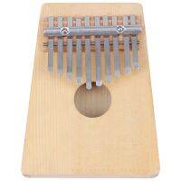 10 Keys Birch Finger Thumb Piano Mbira Music Story Telling Instrument (Red)