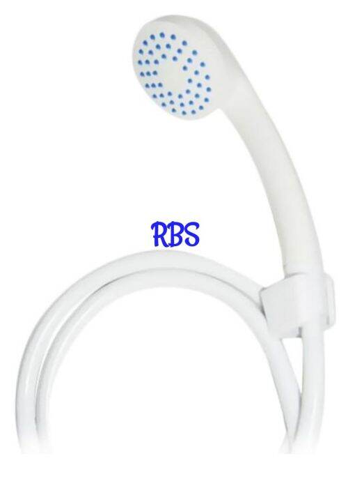 Hand Shower Putih PVC Hand Shower Mandi Set plastik Murah Minimalis