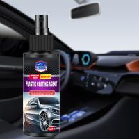 Car Interior Restorer 120ml Car Leather Plastic Coating Agent Universal Refurbishment Repair Auto Interior Cleaner Upholstery Care