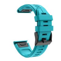 【CW】 Magnetic Wristband for Hair Silicone Quick Release Watch Band Wrist Strap compitable with Garmin Fenix