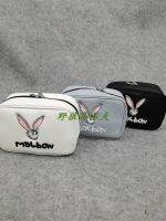 ✙♙ Golf handbag Cartoon rabbit embroidered clutch bag Malbon personalized handbag double zipper