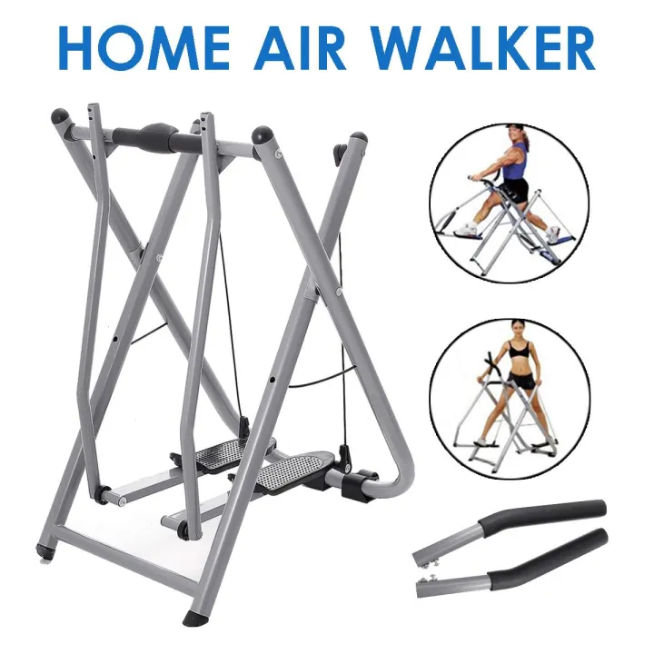 Folding Air Walker Steppers Elliptical Exercise Machine Handrail ...