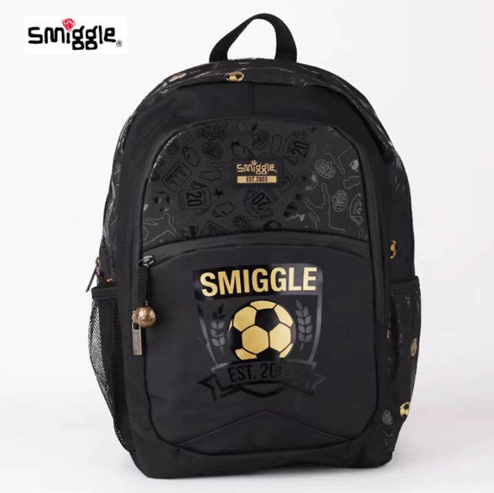 New Smiggle football backpack for Primary school bag Lazada