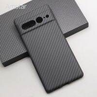 Nnstbathroon Bathrrnbs เคสมือถือ Amstar Carbon ป้องกันคาร์บอนไฟเบอร์เคสสำหรับ Google Pixel 7 Pro Aramid คุณภาพสูงบางเฉียบเคสโทรศัพท์7 5G