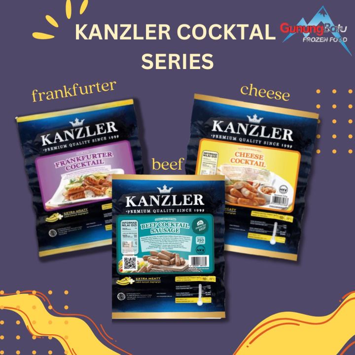 KANZLER BEEF COCKTAIL / CHEESE COCKTAIL / FRANKFURTER COCKTAIL | Lazada ...