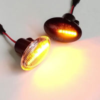 2PCS Led แบบไดนามิกด้านข้างไฟเลี้ยวสำหรับ Fiat 500 Ford KA Lancia Ly Ypsilon Maserati GranCabrio Granturismo