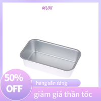 ?【HOT SALE】MUXI 1PC Square BOX แม่พิมพ์เครื่องมืออบอลูมิเนียมอัลลอยไม่ติดขนมปังเค้กขนมปังปิ้ง