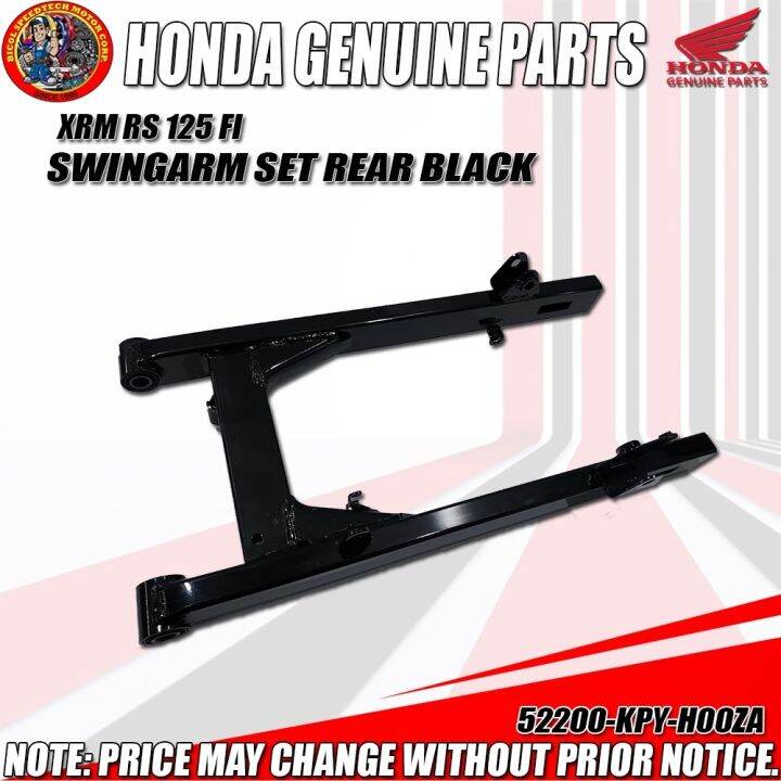 XRM RS 125 FI SWING ARM SET REAR BLACK (HPI Genuine 52200KPYH00ZA