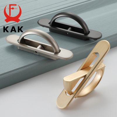 【LZ】♕▲♛  KAK Tatami Hidden Door Handle Pearl Nickel Zinc Alloy Recessed Flush Pulls Cover Floor Cabinet Handle Furniture Handle Hardware