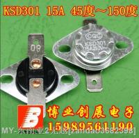 【hot】۞▧☜ 5pcs/15A 250V Temperature control switch KSD301 110 degree closed type Thermostat