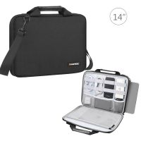 FixGadget HAWEEL 14.0 inch-15.0 inch Briefcase Crossbody Laptop Bag For Macbook, Lenovo Thinkpad, ASUS, HP(Black)