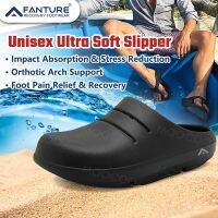 FANTURE Men &amp; Women Sandals Arch Support Recovery Slipper Sport Clog Ultra Soft Foot Pain Relief Slide