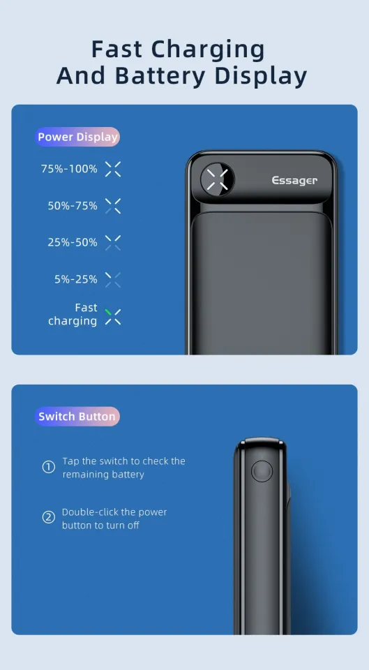 Batterie Externe Essager 20000mAh