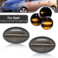 2PCS For Opel Astra F Corsa B Sintra Tigra Combo C Corsa C Meriva A Dynamic LED Side Marker Light Repeater Turn Signal Lamp