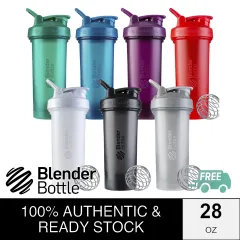 US 2-4 Pack Shaker Bottles for Protein Mixes 28 oz Shaker Bottle Cup w/ Loop Top