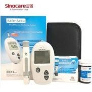 Máy đo đường huyết Safe Accu Tặng 50 que test 50 kim lấy máu