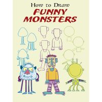 How to draw funny monsters in English
