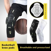 [Rear Waves]1ชิ้นบาสเกตบอล Kneepads ยืดหยุ่นโฟมวอลเลย์บอลเข่า Pad ป้องกัน FitnessSports การฝึกอบรมสนับสนุน B Racers