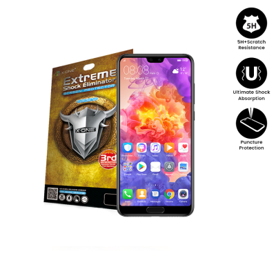 Huawei P20 X-One Extreme Shock Eliminator ( 3rd 3) Clear Screen Protector