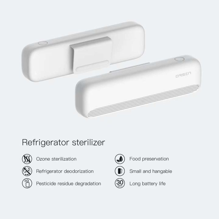 orsen-by-eloop-x1-เครื่องอบโอโซน-ozone-generator-สำหรับฆ่าเชื้อ-ดับกลิ่น-สำหรับตู้เย็น-โอโซน-ฟอกอากาศ-แบคทีเรีย