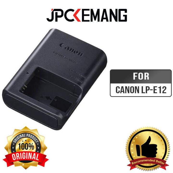 CANON LCE12E Charger for Battery Pack LPE12 ORIGINAL Lazada Indonesia
