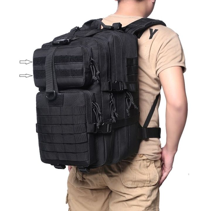 30cm-black-white-nylon-with-hook-and-loop-fastener-tape-no-glue-sew-on-stickers-strap-clothing-tactical-vest-backpack-equipment-adhesives-tape