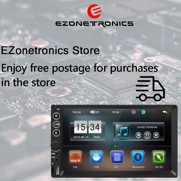  EZoneTronics Android Car Radio,Double Din Navigation