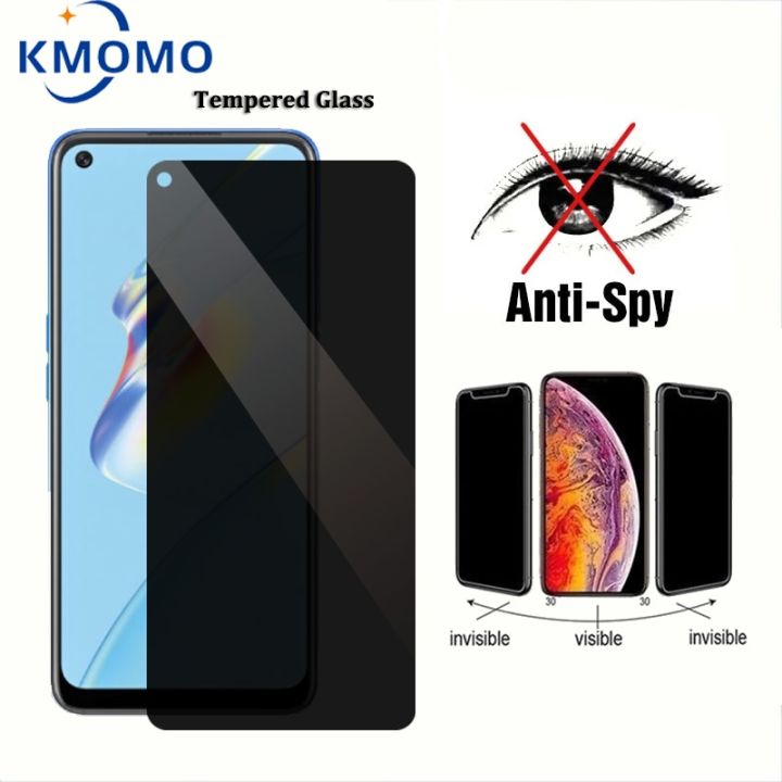 Anti Spy Privacy Tempered Glass Oppo A98 A78 5g A38 A18 A58 A17 A96 A76