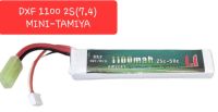 แบตบีบีกัu แบตลิโพ DXF 1100mah / GTFDR 1350mAh ใส่แกนท้าย 2S(7.4V) 3S(11.1V) Li-Po Battery