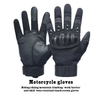 Glove motocross Fingerless Leather Gloves Touch Screen Mountaineer Rid guantes moto Anti Slip wear Resistance Tactical Gloves