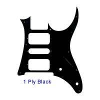 Pickguard อะไหล่ Humbucker แบบ Scratch - Pleroo อะไหล่สำหรับปิ๊กอัพกีตาร์ Ibanze 250 MIJ HSH อะไหล่เครื่องมืออุปกรณ์เสริม