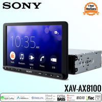 SONY XAV-AX8100 (ของแท้100%) เครื่องเสียงรถยนต์โซนี่รุ่นใหม่ล่าสุด2022 Apple CarPlay ร่วมกับ IPhone / Android Auto มือถือแอนดรอยด์