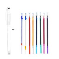 ❀ Cross Stitch Water Soluble Pen Set Water Automatic Erasing Pen Marker Water-Soluble Refill Fabric Markers DIY Sewing Accessories